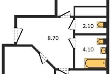 Фото №1: 2-комнатная квартира 62 м² - Краснодар, мкр. жилой комплекс Все Свои, ул. Колхозная, 5/2