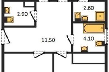 Фото №1: 3-комнатная квартира 89 м² - Краснодар, мкр. жилой комплекс Все Свои, ул. Колхозная, 5/2