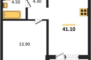 Фото №1: 1-комнатная квартира 40 м² - Краснодар, мкр. жилой комплекс Все Свои, ул. Колхозная, 5/2к1