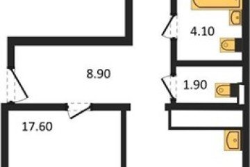 Фото №1: 2-комнатная квартира 66 м² - Краснодар, мкр. жилой комплекс Все Свои, ул. Колхозная, 5/2к1