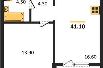 Фото №1: 1-комнатная квартира 40 м² - Краснодар, мкр. жилой комплекс Все Свои, ул. Колхозная, 5/2к1