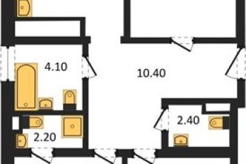 Фото №1: 3-комнатная квартира 87 м² - Краснодар, мкр. жилой комплекс Все Свои, ул. Колхозная, 5/2к1
