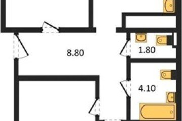 Фото №1: 3-комнатная квартира 85 м² - Краснодар, мкр. жилой комплекс Все Свои, ул. Колхозная, 5/2к1