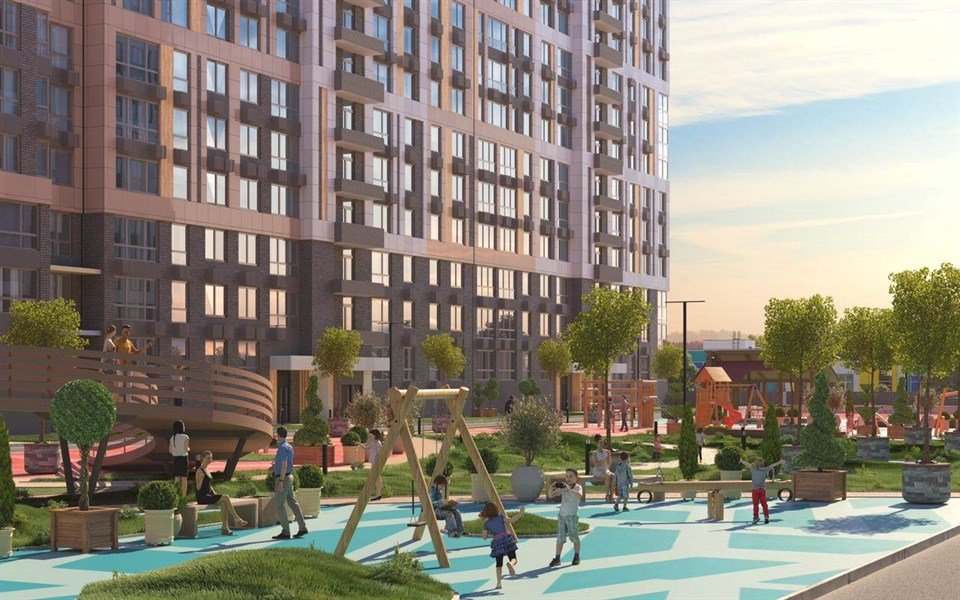 Фото №6: 2-комнатная квартира 80 м² - Краснодар, Центральный внутригородской округ, Табачная Фабрика, мкр. жилой комплекс Все Свои, ул. Колхозная, 5/2к1