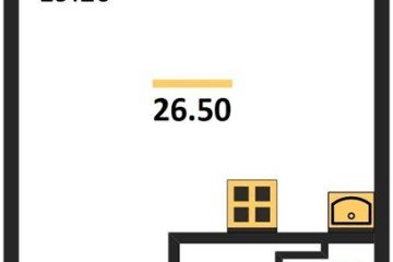 Фото №1: Студия 26 м² - Краснодар, мкр. жилой комплекс Все Свои, ул. Колхозная, 5/2