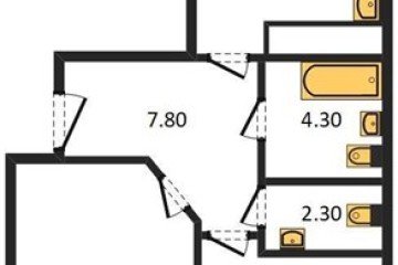 Фото №1: 2-комнатная квартира 62 м² - Краснодар, мкр. жилой комплекс Все Свои, ул. Колхозная, 5/2