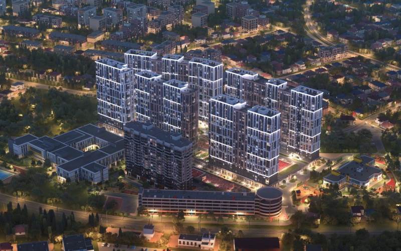 Фото №2: 4-комнатная квартира 107 м² - Краснодар, жилой комплекс Все Свои, ул. Колхозная, 5/2