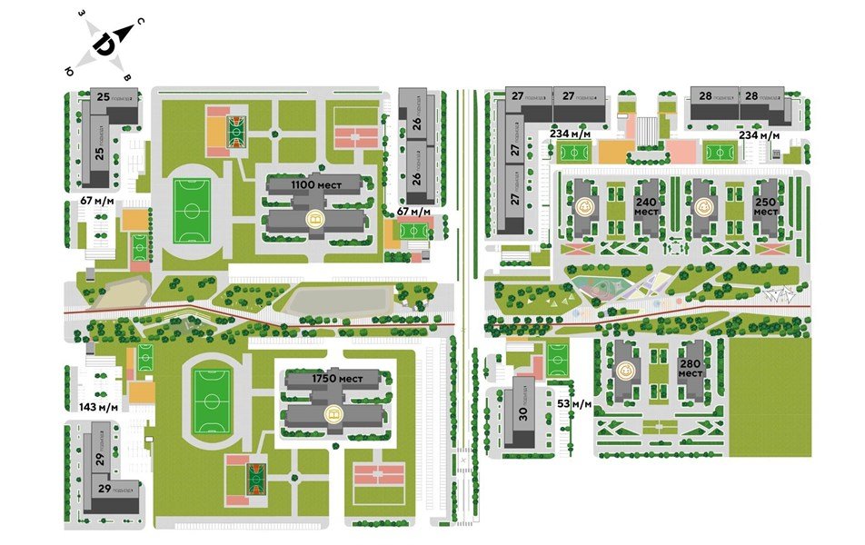 Фото №2: 3-комнатная квартира 77 м² - Краснодар, Прикубанский внутригородской округ, мкр. жилой комплекс Самолёт-5