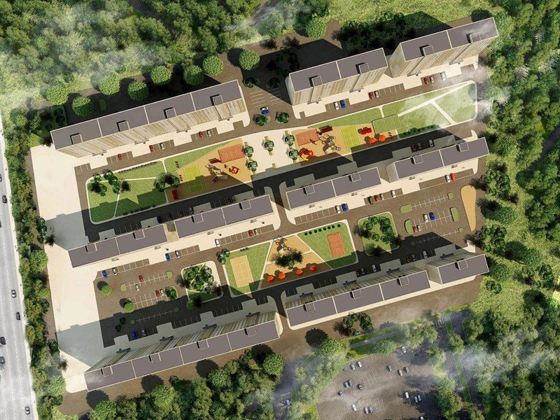 Фото №7: 1-комнатная квартира 35 м² - Краснодар, Прикубанский внутригородской округ, жилой комплекс Славянка, мкр. Славянский, ул. Заполярная, 39к9