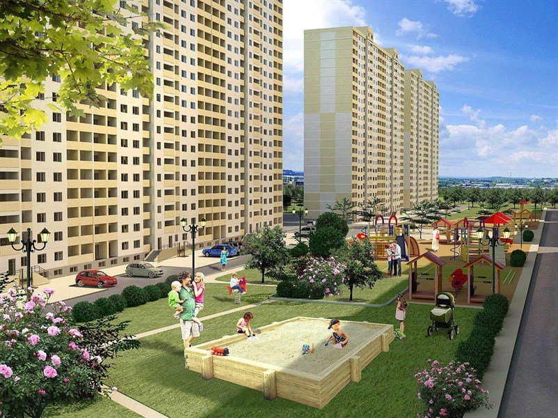 Фото №3: 1-комнатная квартира 35 м² - Краснодар, Прикубанский внутригородской округ, жилой комплекс Славянка, мкр. Славянский, ул. Заполярная, 39к9