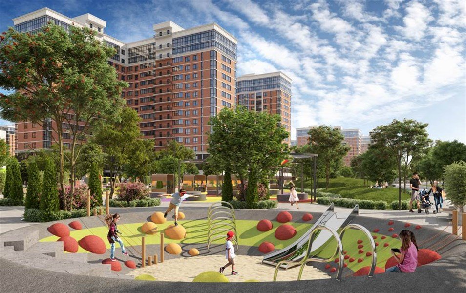 Фото №7: 3-комнатная квартира 84 м² - Краснодар, жилой комплекс Самолёт-5, мкр. Прикубанский внутригородской округ, ул. Ивана Беличенко, 103к1