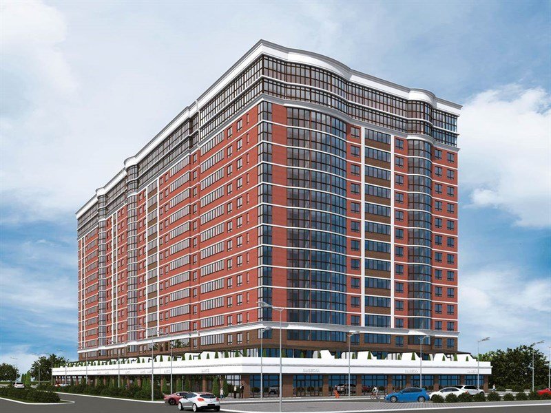 Фото №3: Студия 30 м² - Краснодар, жилой комплекс Самолёт-5, мкр. Прикубанский внутригородской округ, ул. Ивана Беличенко, 103к1