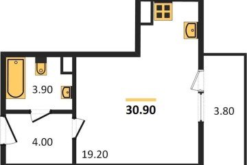 Фото №1: Студия 30 м² - Краснодар, мкр. Прикубанский внутригородской округ, ул. Ивана Беличенко, 103к1