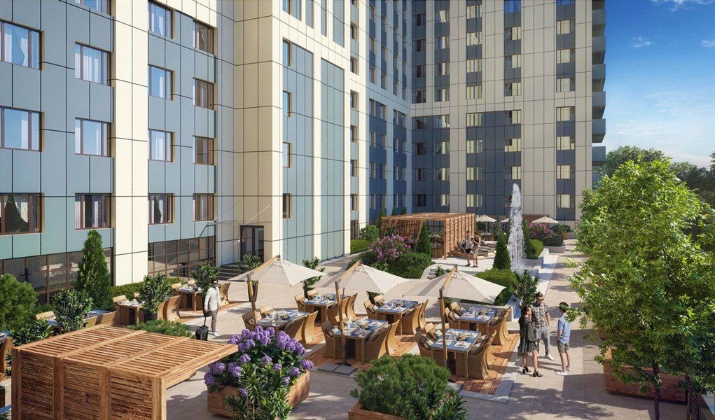 Фото №2: Студия 22 м² - Краснодар, Карасунский внутригородской округ, Хлопчато-бумажный Комбинат, мкр. жилой комплекс Гранд Пэлэс