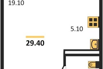 Фото №1: Студия 29 м² - Краснодар, мкр. жилой комплекс Нeo-квартал Красная Площадь, ул. им. Мурата Ахеджака