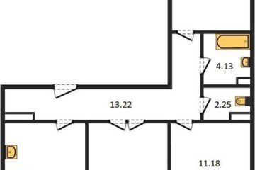 Фото №1: 3-комнатная квартира 80 м² - Краснодар, мкр. Камвольно-суконный Комбинат, 