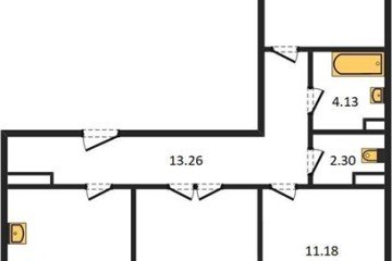Фото №1: 3-комнатная квартира 81 м² - Краснодар, мкр. Камвольно-суконный Комбинат, 