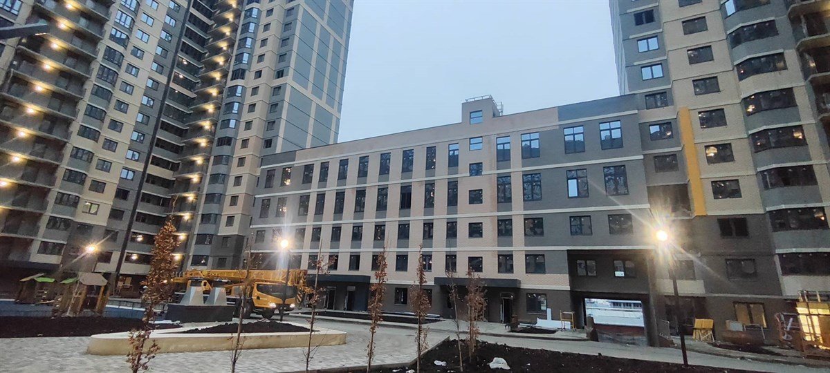 Фото №7: 1-комнатная квартира 39 м² - Краснодар, ЖК Урал, жилой комплекс Ural, Карасунский внутригородской округ, мкр. Камвольно-суконный Комбинат