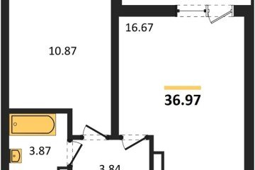 Фото №1: 1-комнатная квартира 37 м² - Краснодар, мкр. Камвольно-суконный Комбинат, 