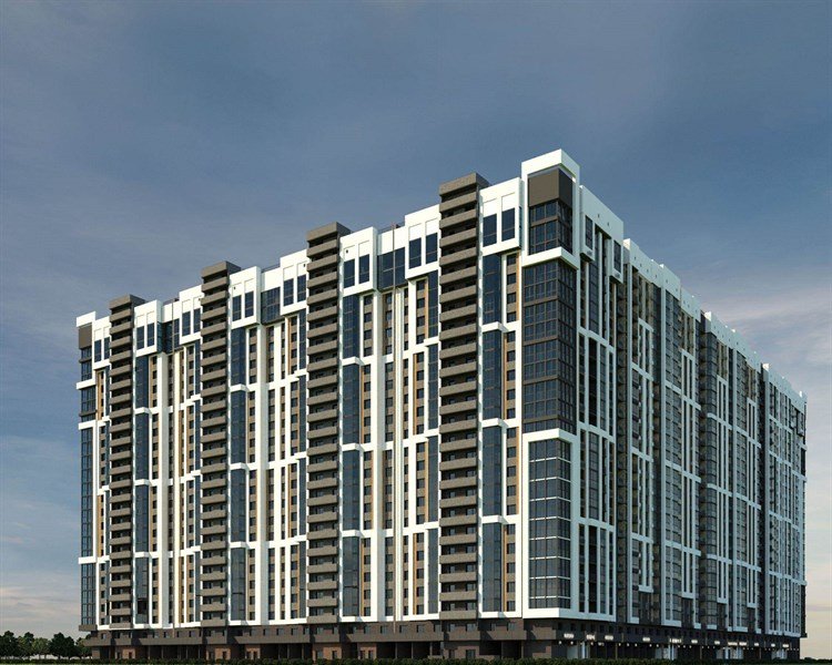 Фото №5: 1-комнатная квартира 48 м² - Краснодар, ЖК Урал, жилой комплекс Ural, Карасунский внутригородской округ, мкр. Камвольно-суконный Комбинат