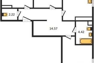 Фото №1: 3-комнатная квартира 89 м² - Краснодар, мкр. Черёмушки, 