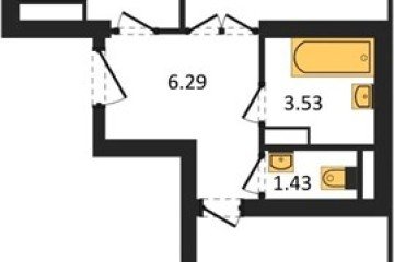 Фото №1: 2-комнатная квартира 58 м² - Краснодар, мкр. Музыкальный, ул. Российская, 257/7