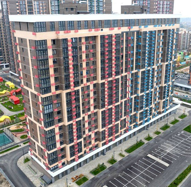 Фото №2: 1-комнатная квартира 41 м² - Знаменский, Карасунский внутригородской округ, мкр. Родные Просторы, ул. Природная, 10Бк21