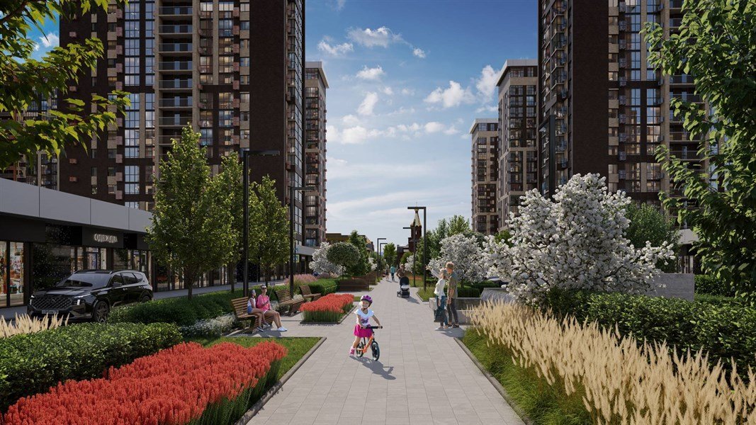 Фото №6: 1-комнатная квартира 41 м² - Знаменский, Карасунский внутригородской округ, мкр. Родные Просторы, ул. Природная, 10Бк21