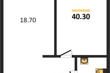 Фото №1: 1-комнатная квартира 40 м² - Краснодар, мкр. Прикубанский внутригородской округ, ул. Ивана Беличенко, 92к4