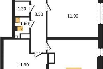 Фото №1: 3-комнатная квартира 72 м² - Краснодар, мкр. жилой комплекс Самолёт-6, ул. Ивана Беличенко, 92к5