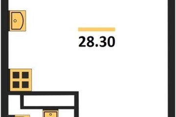 Фото №1: Студия 28 м² - Краснодар, мкр. Прикубанский внутригородской округ, 