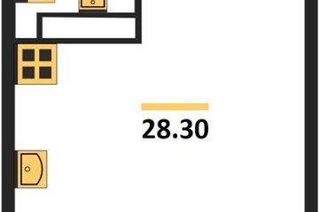 Фото №1: Студия 28 м² - Краснодар, мкр. Прикубанский внутригородской округ, 
