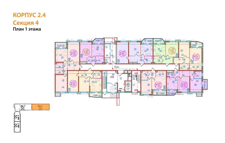 Фото №8: 2-комнатная квартира 60 м² - Краснодар, Прикубанский внутригородской округ, мкр. жилой комплекс Спортивная Деревня