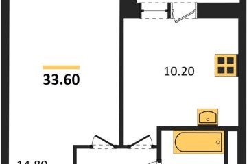 Фото №1: 1-комнатная квартира 33 м² - Краснодар, мкр. Прикубанский внутригородской округ, 