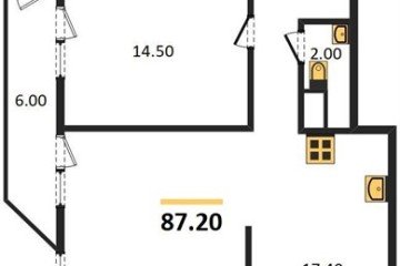 Фото №1: 3-комнатная квартира 87 м² - Краснодар, мкр. жилой комплекс Рекорд, 