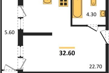 Фото №1: Студия 32 м² - Краснодар, мкр. Черёмушки, 
