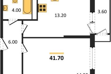 Фото №1: 1-комнатная квартира 41 м² - Краснодар, мкр. Черёмушки, 