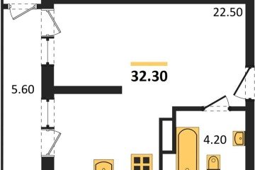 Фото №1: Студия 32 м² - Краснодар, мкр. Черёмушки, 