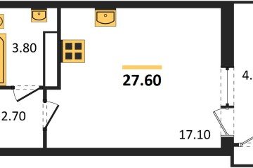 Фото №1: Студия 27 м² - Краснодар, мкр. Черёмушки, 