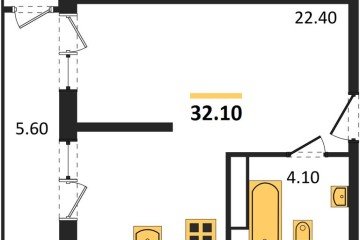 Фото №1: Студия 32 м² - Краснодар, мкр. Черёмушки, 