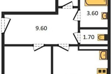 Фото №1: 2-комнатная квартира 61 м² - Краснодар, мкр. жилой комплекс Нeo-квартал Красная Площадь, 