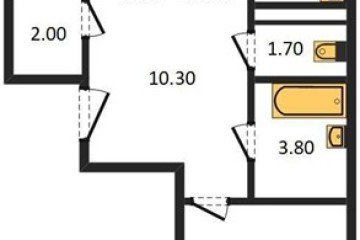 Фото №1: 2-комнатная квартира 59 м² - Краснодар, мкр. жилой комплекс Нeo-квартал Красная Площадь, 