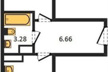 Фото №1: 1-комнатная квартира 46 м² - Краснодар, мкр. Прикубанский внутригородской округ, 