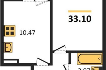 Фото №1: 1-комнатная квартира 33 м² - Краснодар, мкр. Прикубанский внутригородской округ, 