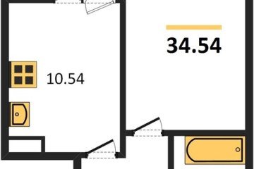Фото №1: 1-комнатная квартира 34 м² - Краснодар, мкр. Прикубанский внутригородской округ, 