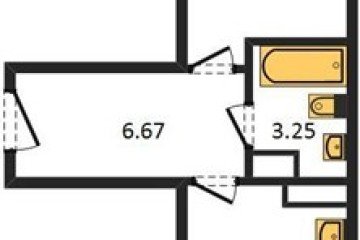 Фото №1: 1-комнатная квартира 46 м² - Краснодар, мкр. Прикубанский внутригородской округ, 