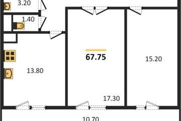 Фото №1: 2-комнатная квартира 67 м² - Краснодар, мкр. 9-й километр, ул. Ярославская, 115