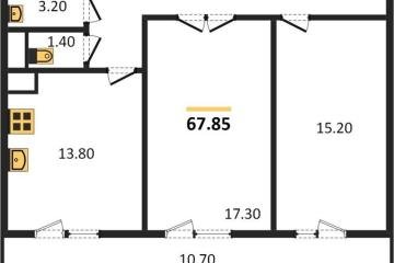 Фото №1: 2-комнатная квартира 67 м² - Краснодар, мкр. 9-й километр, ул. Ярославская, 115