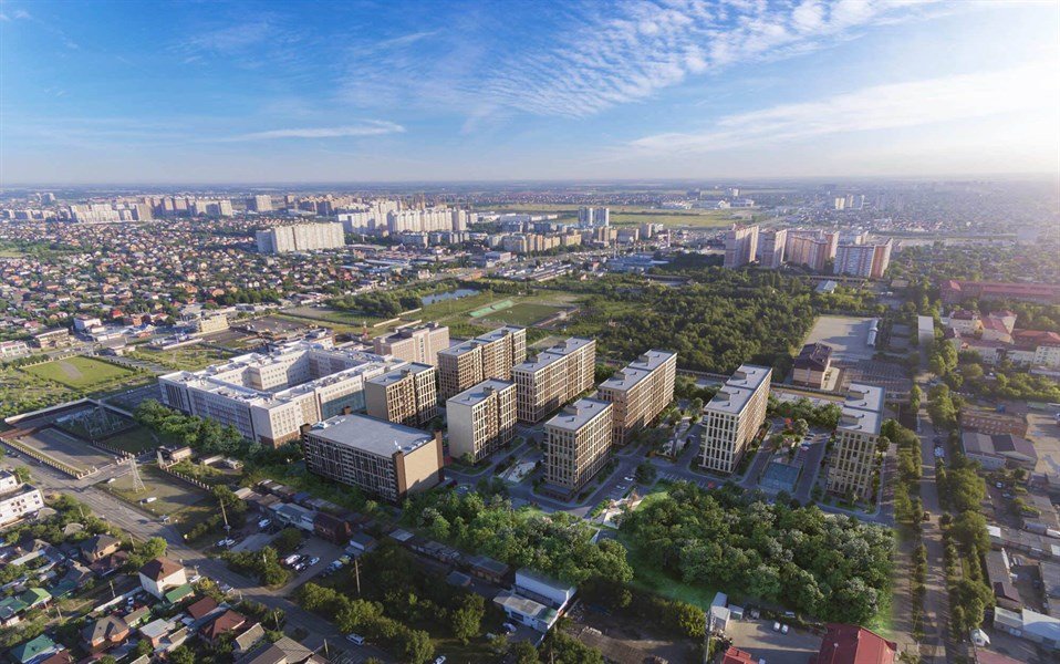 Фото №5: 2-комнатная квартира 65 м² - Краснодар, 9-й километр, Прикубанский внутригородской округ, мкр. жилой комплекс Небо, ул. Ярославская, 115к1