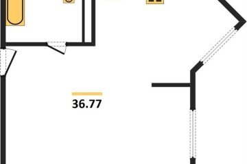 Фото №1: 1-комнатная квартира 36 м² - Краснодар, мкр. Черёмушки, 